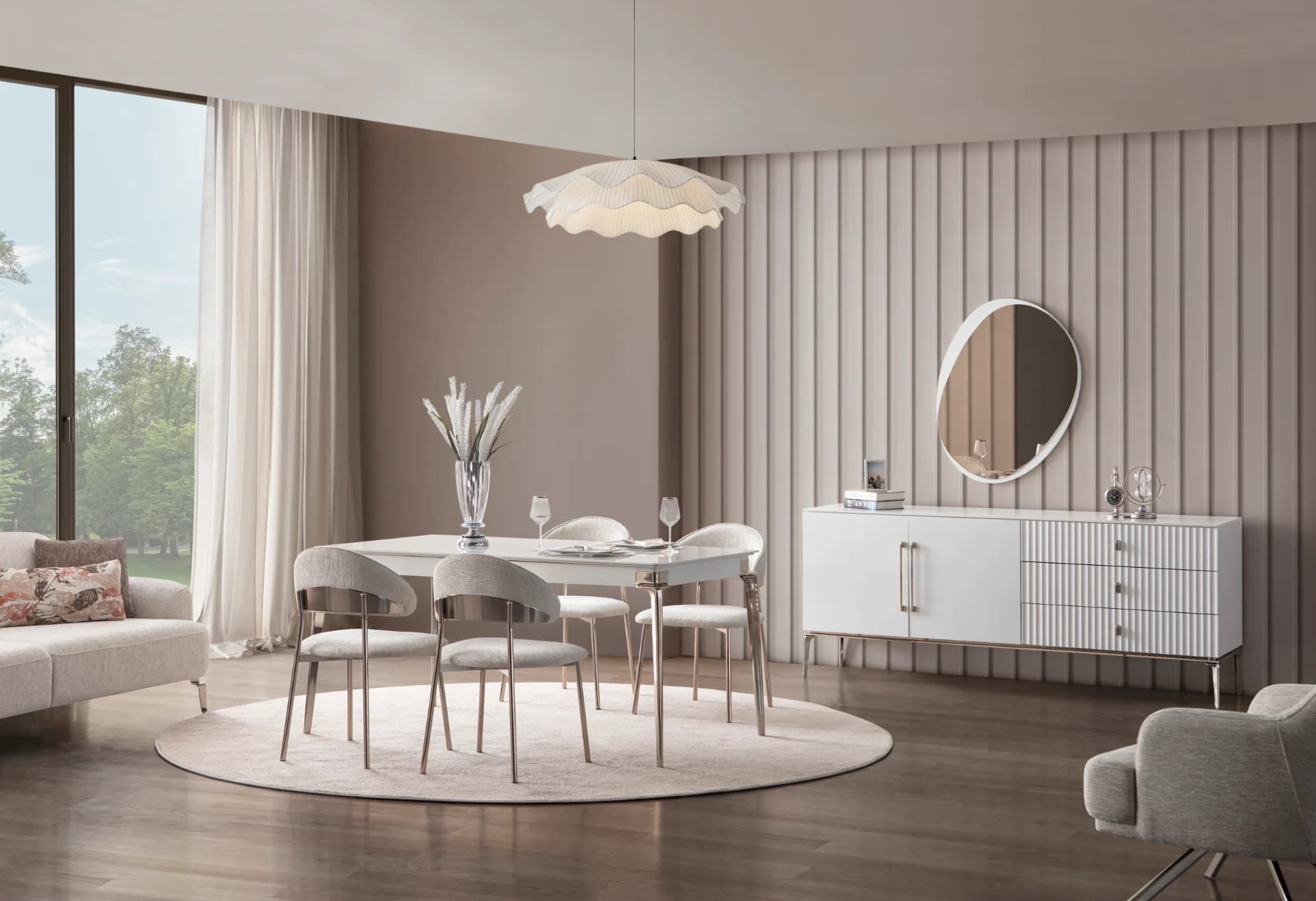 Bronz Dining Room Set