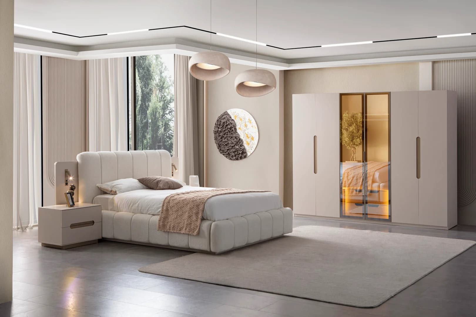 Maldi̇v Schlafzimmer-Set